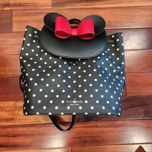 NWOTs Kate Spade x Disney Minnie Mouse Backpack